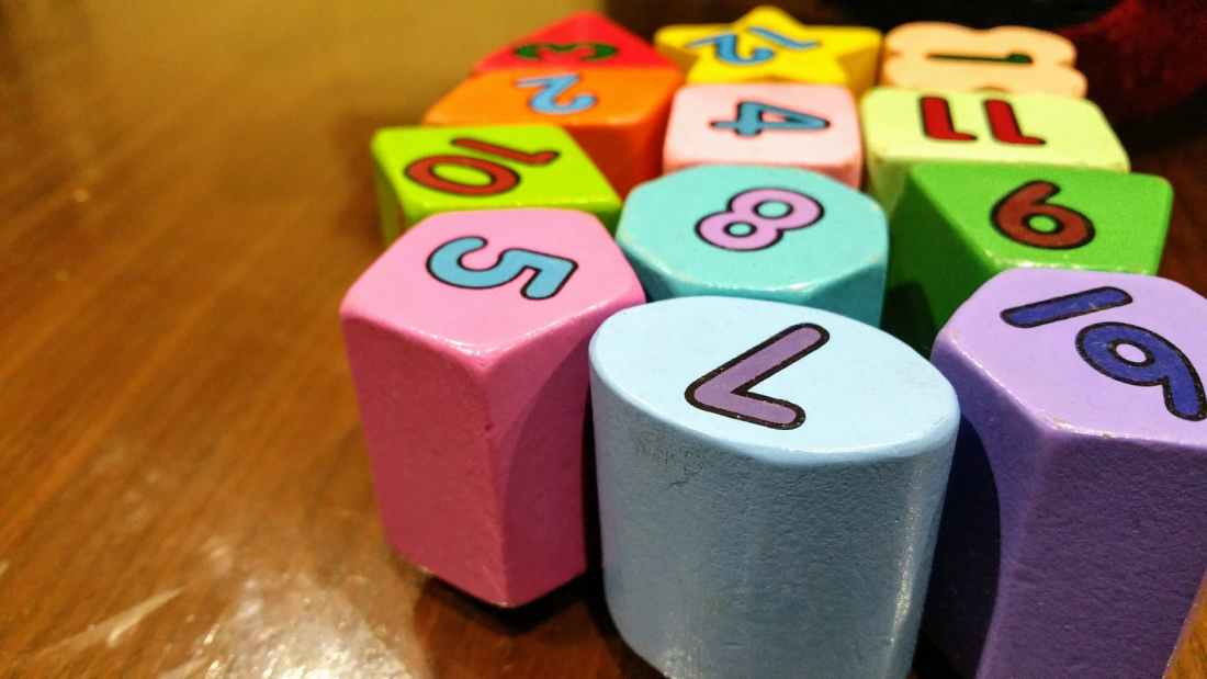 blocks blur close up colorful